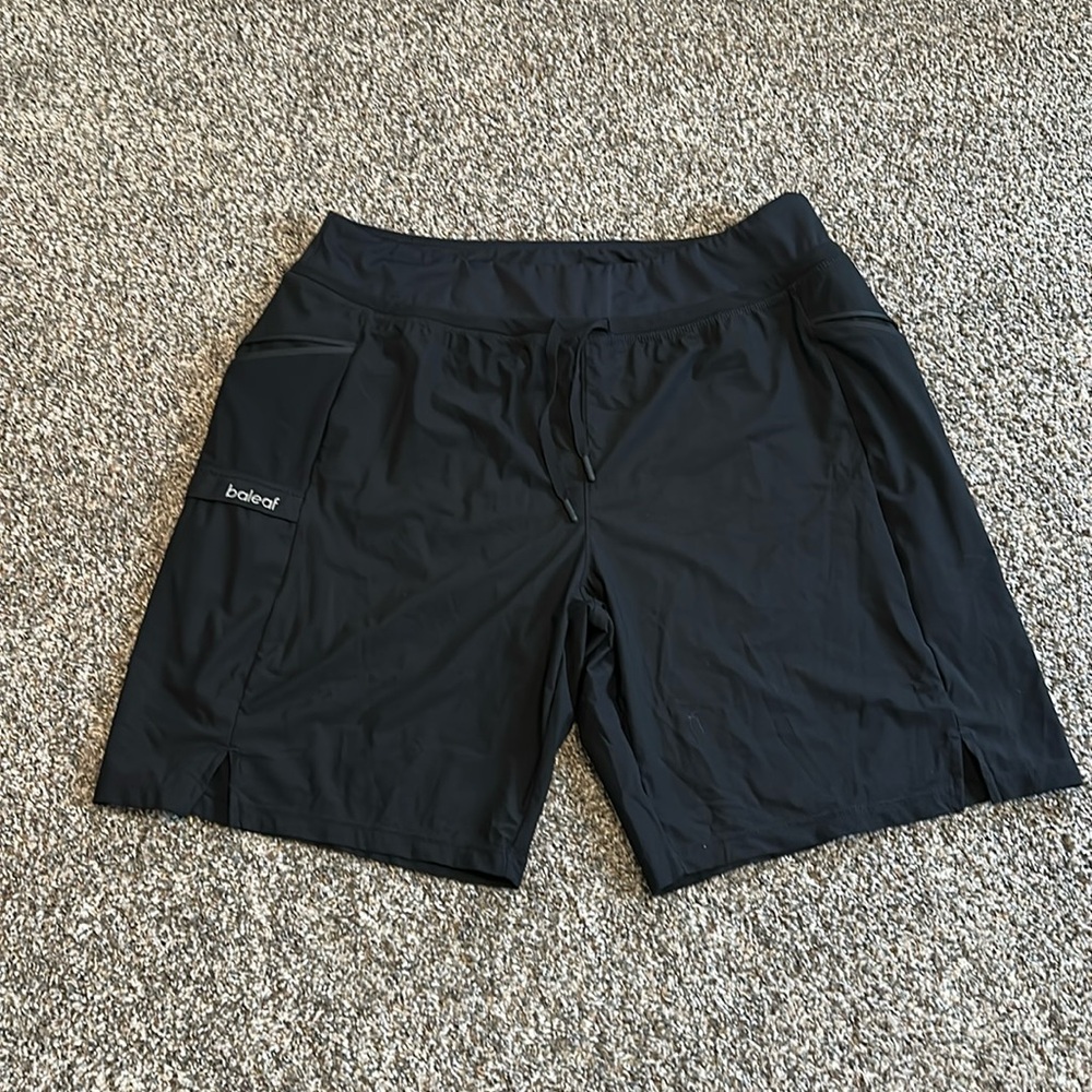 Baleaf Women's Shorts Black Activewear Size 2X